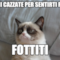 Spari cazzate per sentirti figo? Fottiti