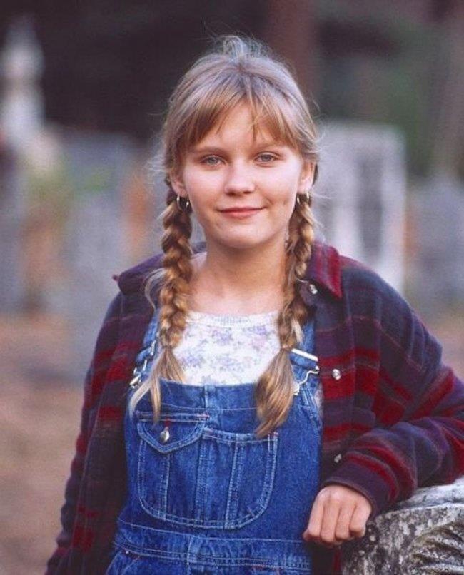 Un'immagine di Kirsten Dunst da adolescente