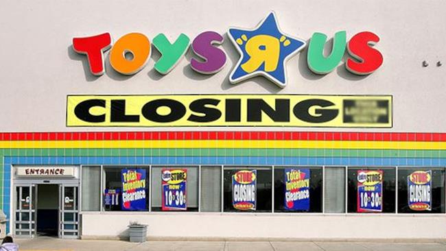 Un negozio Toys R Us Svendita totale!