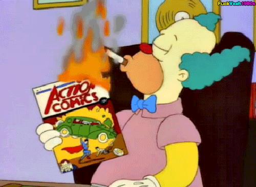 GIF Krusty il Clown dei Simpson