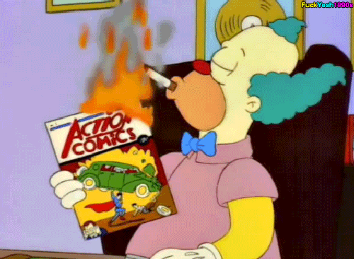 GIF Krusty il Clown dei Simpson