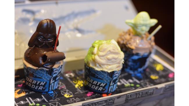 Trio di cupcake ispirati a Star Wars