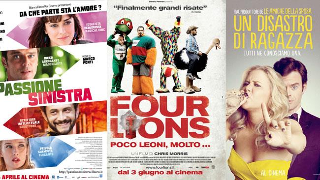 Film in streaming, i migliori della settimana - Le locandine di Passione Sinistra, Four Lions e Un disastro di ragazza