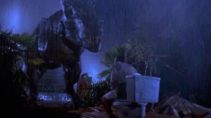 Donald Gennaro in una scena di Jurassic Park