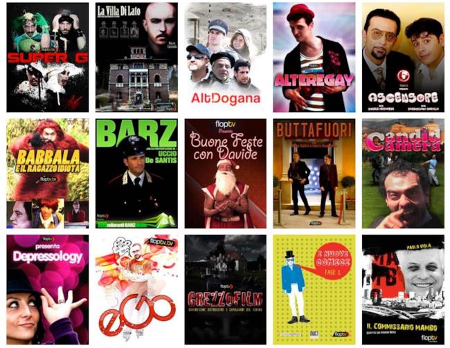 Le mitiche serie TV di FlopTV Locandine delle serie di FlopTV