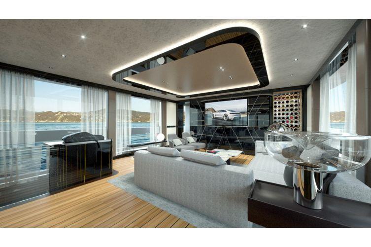 Interni extra lusso per il nuovo fuoribordo firmato Porsche