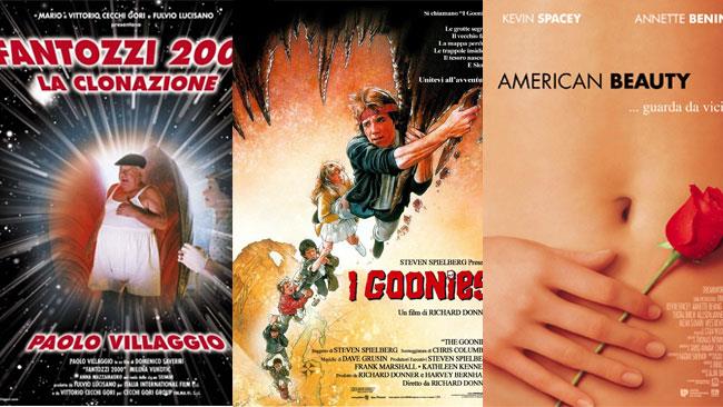 Film consigliati da vedere in TV nel week end / 7-9 luglio 2017 Le locandine di tre dei film consigliati