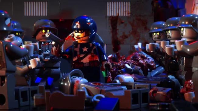 LEGO Captain America affronta i nazisti zombie