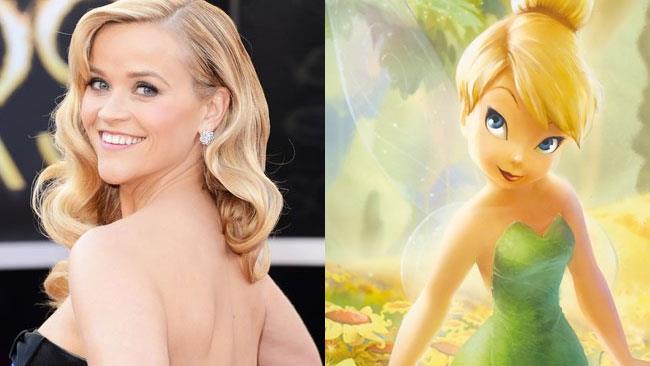 Reese Witherspoon sarà Campanellino in un live-action Disney Reese Witherspoon e Campanellino