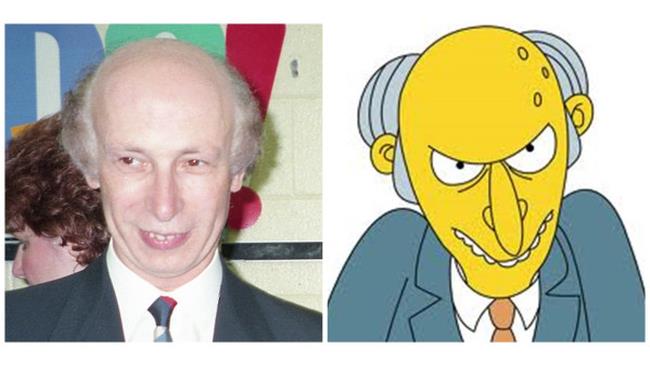 Mr.Burns dei Simpson