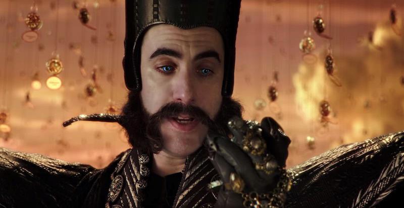 Sacha baron cohen interpreta Tempo in Alice attraverso lo specchio