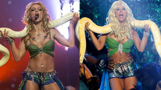 Kaley Cuoco canta come Britney Spears al Lip Sync Battle Kaley Cuoco canta una canzone di Britney Spears al Lip Sync Battle