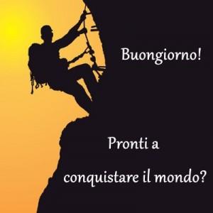 Immagine con frase per il buongiorno
