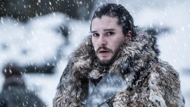 Jon Snow Una scena tratta dalla serie TV Game of Thrones