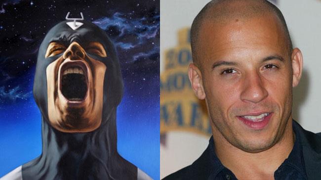 Vin Diesel potrebbe interpretare Freccia Nera nel film degli Inumani Freccia Nera e Vin Diesel a confronto