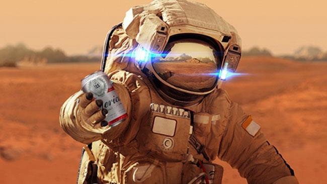 Budweiser effettua esperimenti per produrre la birra su Marte Budweiser si avvia verso Marte