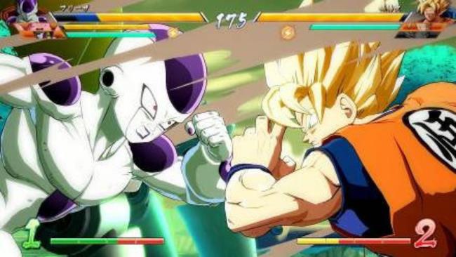 Goku e Freezer si danno battaglia nel nuovo gioco La prima immagine di Dragon Ball Fighter Z