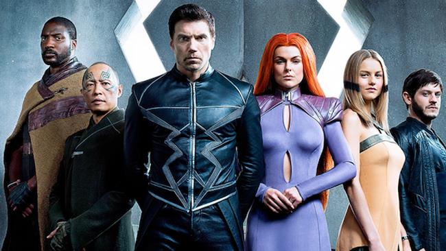 inhumans Il gruppo di supereroi Inumani, protagonisti di una serie TV nel 2017.