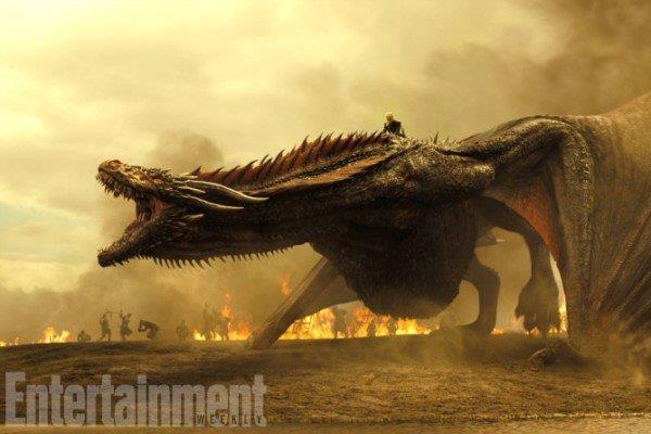 La furia dei draghi si scatena sulla 7 stagione di Game of Thrones Game of Thrones 7 : i draghi si scatenano
