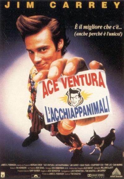 La locandina de Ace Ventura – L’acchiappanimali