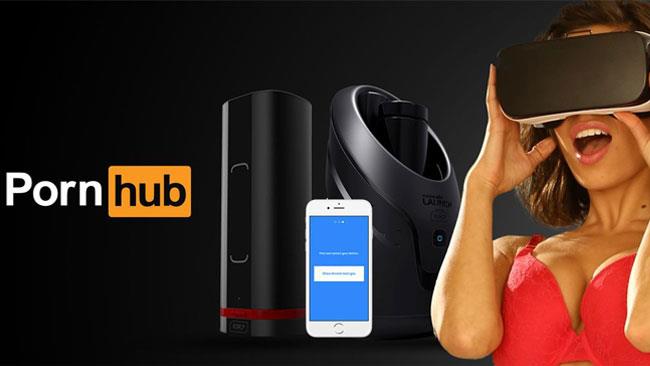 Pornhub inventa la realtà virtuale "poco virtuale e molto reale" Il logo di Pornhub