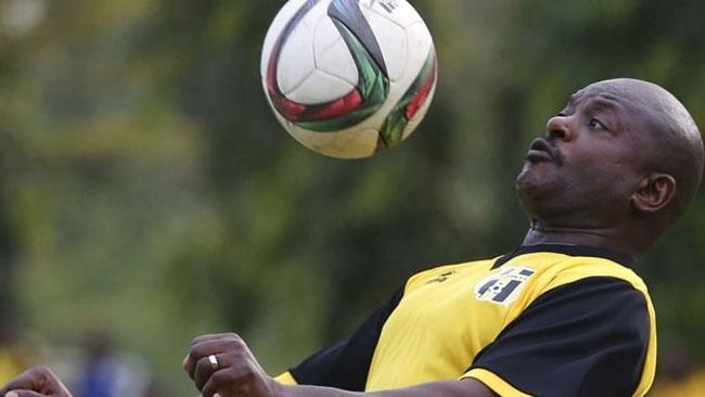 Un pallone La foto di un pallone da calcio