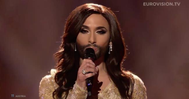 Conchita Wurst, la drag queen barbuta che vince l'Eurovision 2014 la drag queen Conchita Wurst, che ha vinto l'Eurovision 2014