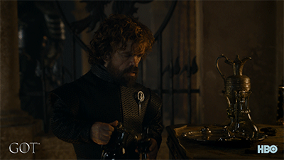 Una scena della serie televisiva Game of Thrones.