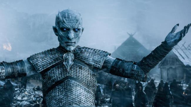 The Night King in Game of Thrones
