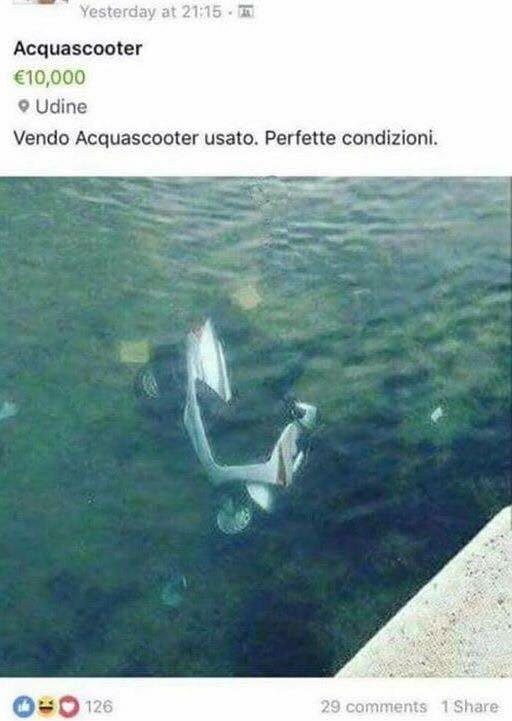 Immagini divertenti per WhatsApp - Affarone!