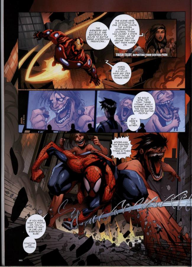 Attack on Avengers, pagina 1