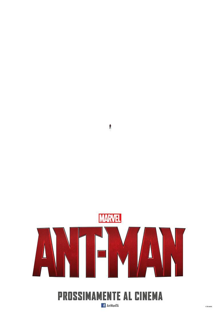 Primo poster ufficiale italiano di Ant-Man