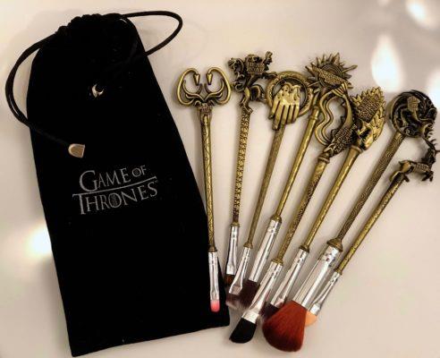 Il set di pennelli da trucco di Game of Thrones