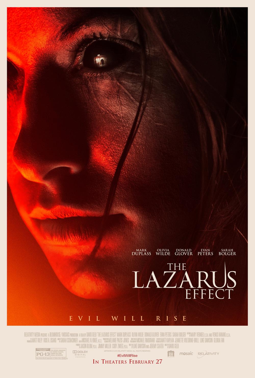 Olivia Wilder nel poster ufficiale di The Lazarus Effect