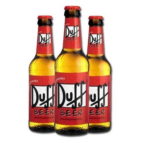 Bottiglie di Birra Duff