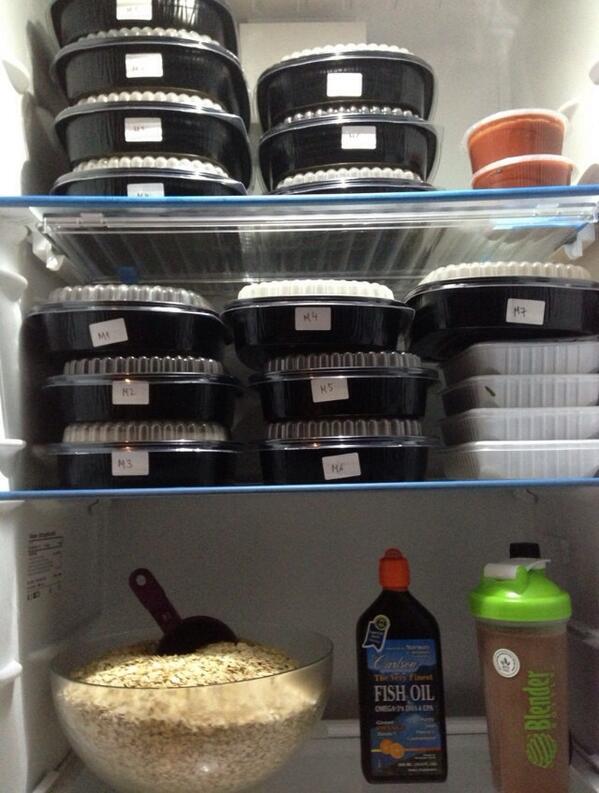 Il frigo di The Rock