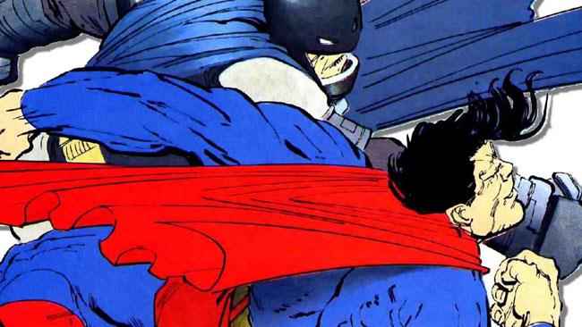 Batman contro Superman nei fumetti di Frank Miller