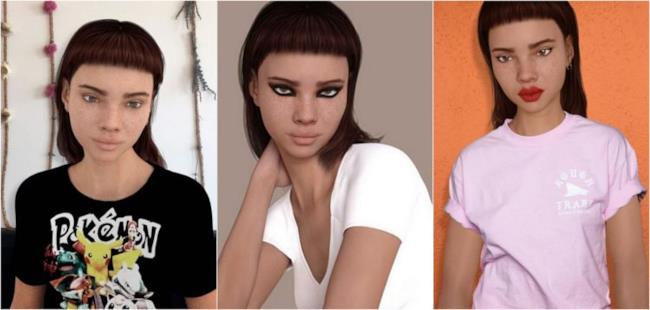Lil Miquela, la ragazza virtuale che fa impazzire Instagram Alcune foto postate su Instagram da Lil Miquela