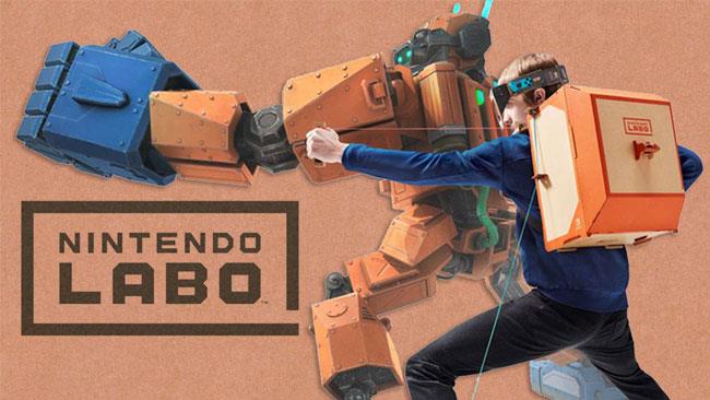 Nintendo Labo Una delle personalizzazioni di Labo per Nintendo Switch.