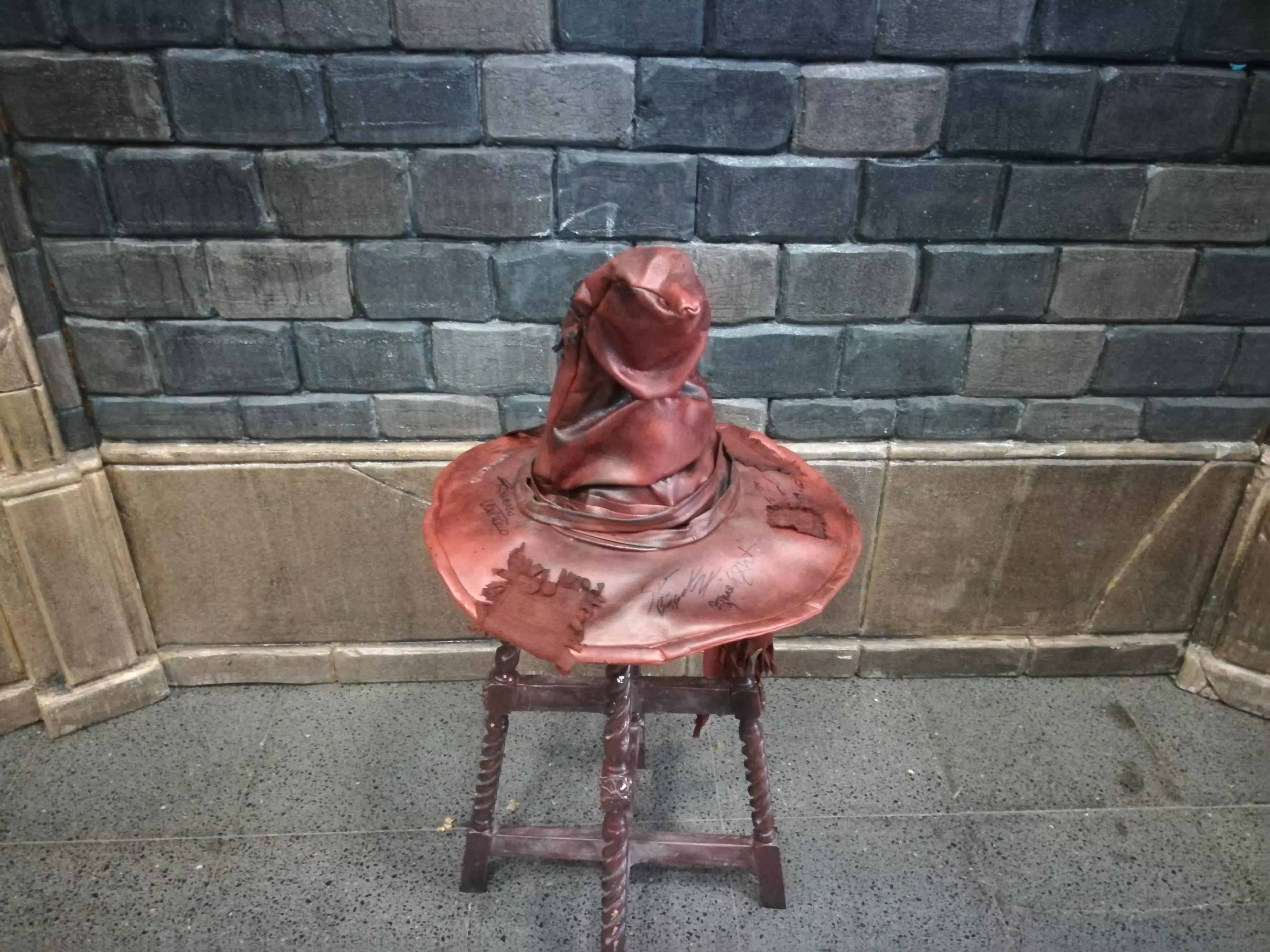 La foto del cappello dalla saga Harry Potter