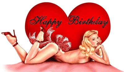 Una gif con una ragazza in posa sexy - Immagini sexy per il buongiorno, buon compleanno, buonanotte e buona domenica