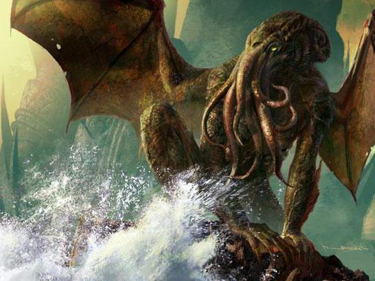 Immagine del dio Cthulhu
