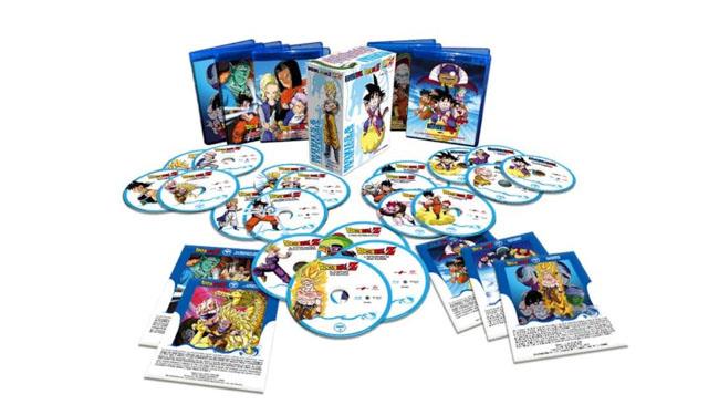 Le versione Blu-ray Disc della collection di Dragon Ball La versione Blu-ray Disc della collection di film e special TV di Dragon Ball