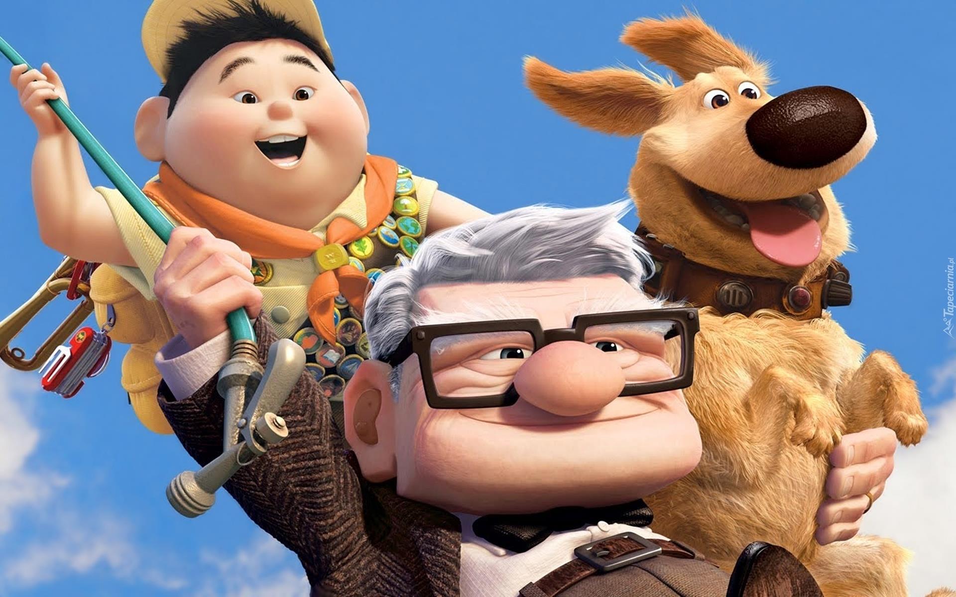 I protagonisti del film Up!