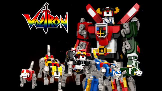 LEGO Voltron I classici Voltron in versione LEGO