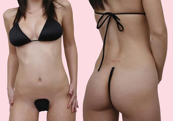 Foto dell'intimo C-string