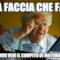 La faccia che fai quando vedi il compito di matematica