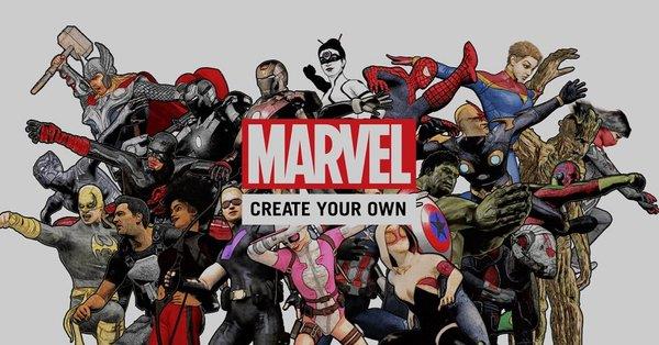 Create Your Own, l'app Marvel che non ti permette di creare fumetti Il logo dell'app Marvel