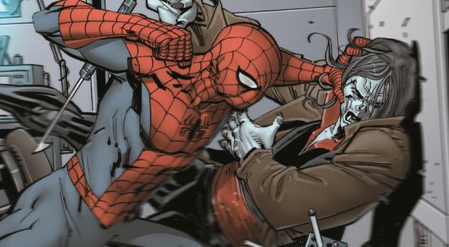 Morbius contro Spider-Man. La foto di Morbius