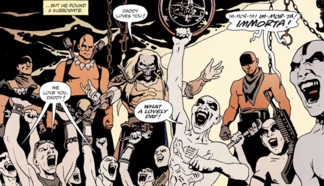Immagine dal fumetto di Mad Max: Fury Road